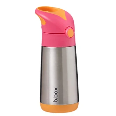 Bild av b.box Isolerad dryck och vattenflaska Rostfritt stål med trippelskiktsisolering Håller drycker kalla upp till 8 timmar, varm 6 timmar 350 ml/12 oz (Lilac Pop)