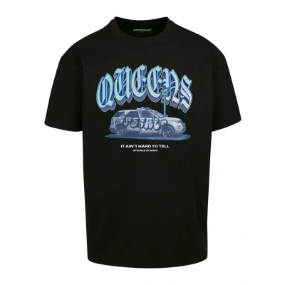 Bild av Upscale by Mister Tee Queens Tshirt med print, Storlek: XS, Black