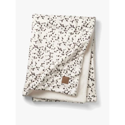 Bild av Elodie Pearl Velvet Filt 100x75, Dalmatian Dots