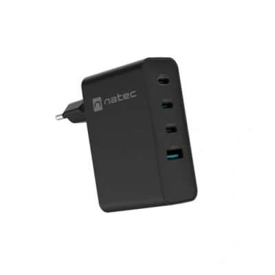 Bild av Natec Ribera power adapter GaN USB 3 x C 100 Watt