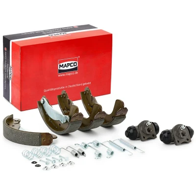 Bild av MAPCO 9730 Mâchoires de Frein Essieu arrière 200 29 avec cylindre roue, accessoires Jeu OPEL: Corsa C 3/5 portes, B portes