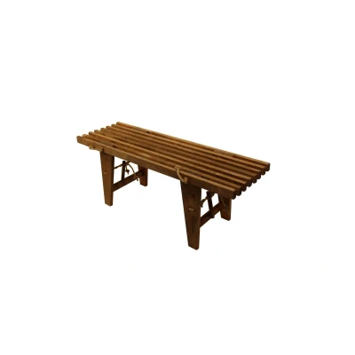 Bild av Hillerstorp, D bench Bänk 120 cm brunoljad ask