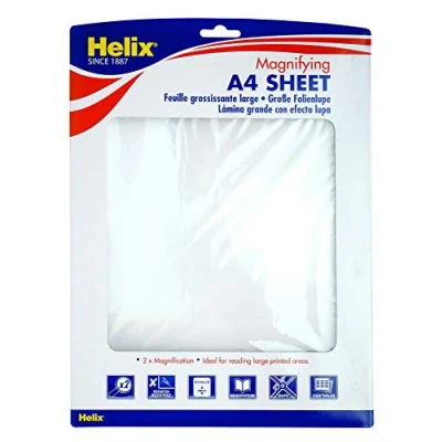 Bild av Helix förstoringsblad, klar, 297 x 210 mm