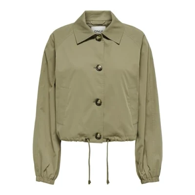 Bild av ONLY Onleja Orchid Jacket Allvädersjacka, Storlek: Small, Covert green