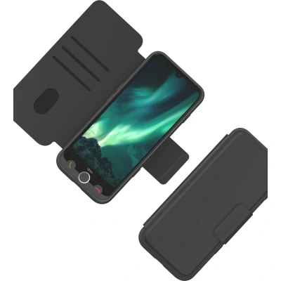 Bild av Doro Aurora A31 Wallet Case, Graphite