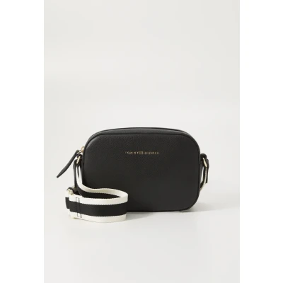 Bild av Tommy Hilfiger dam TH LOGOTAPE CAMERA VÄSKA AW0AW17450 Crossover, svart (svart), OS, One Size