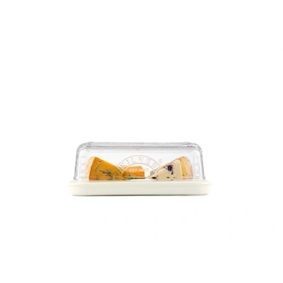 Bild av Kilner ostbutik lufttät förvaring för ost avtagbar silikontätning andningsbar keramisk bas servering diskmaskinsäker glaslock 8,5 cm x 23,4 15,3