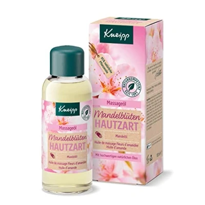 Bild av Kneipp närande massageolja mandelblomma mild hud 100 ml, rosa
