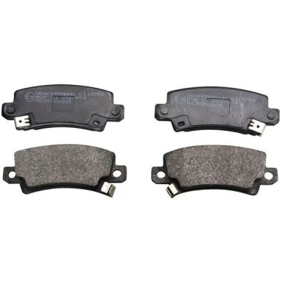 Bild av DENCKERMANN B110753 Jeu de plaquettes frein Essieu arrière avec indicateur d&#039;usure TOYOTA: Corolla IX 3/5 portes, Berline