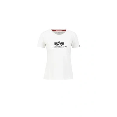 Bild av Alpha Industries NEW Tshirt med print, Storlek: XS, White/metalgold