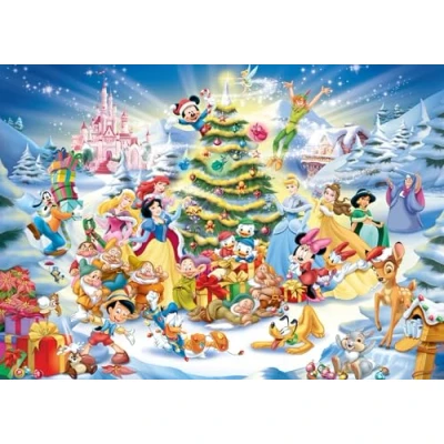 Bild av Ravensburger 12000651 En Disney jul pussel 1000 bitar för vuxna och barn från 14 år uppåt, pussel, gåva