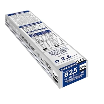 Bild av GYS Svetselektroder 110 st (Ø x L) 2,5 mm 350 80 A (max.)
