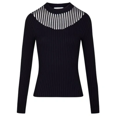Bild av Morgan WITH HIGH Collar Stickad tröja, Storlek: Large, Rose clair