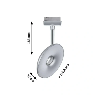 Bild av Paulmann URail LED spot Eye krom matt