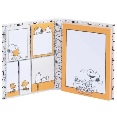 Bild av Grupo Erik Snoopy Sticky Notes Set 6 Notepads In Different Sizes Cute Gifts Stationery Merchandise For Dog Lovers