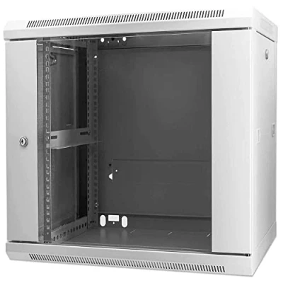 Bild av Intellinet 19 tum väggfördelare 9HE 50x60x45 monterad grå 711838