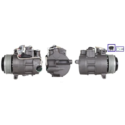 Bild av LUCAS ACP01419 Compresseur De Climatisation PAG 46 R 134a avec joints MERCEDES BENZ: Classe E Coupe, ML, Break