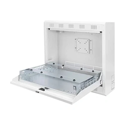 Bild av DIGITUS DVR NVR hus väggmontering 2U 19&quot; profil monteringsplatta (inkl. 1U 19&quot;) 12&quot; monitorfäste ljusgrått