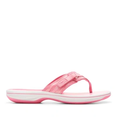 Bild av Clarks Premium kvinnors Brinkley Sea Flip Flop, Pink ombre, 4 UK, Rosa 37 EU