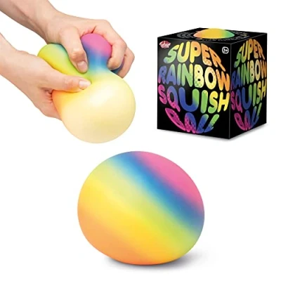 Bild av Tobar SCRUNCHEMS SUPER REGNBÅGE stress Squish boll leksak
