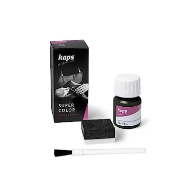 Bild av KAPS Super Color, Läderfärg för Naturligt Läder, Konstläder och Tyg, 25 ml (147 Grå lava)