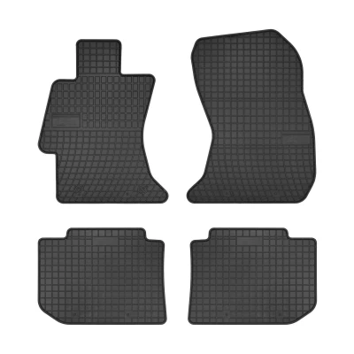 Bild av FROGUM 0891 Ensemble de tapis sol Caoutchouc avant et arrière 4 noir Sur mesure