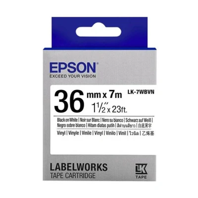 Bild av Epson LK 7WBVN label tape 1 roll(s) Roll (3.6 cm x 7 m)