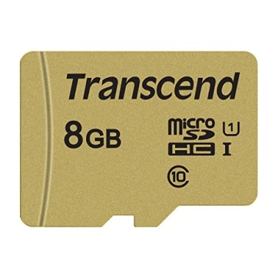 Bild av Transcend TS8GUSD500S 8GB microSDHC I, C10, U1 microSD 95/25 MB/s