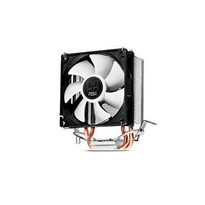 Bild av Nox Hummer H 190 NXHUMMERH190 92 mm CPU fläkt, PWM, Intel&amp;AMD kompatibel, dubbel kopparvärmepipe, aluminiumbas, svart färg