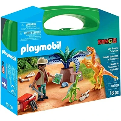 Bild av Playmobil 70108 Lekset Dino Explorer Väska