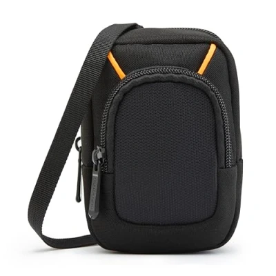 Bild av Amazon Basics fodral för kompaktkameror, stor, innermått 12 x 1 cm, svart, enfärgat