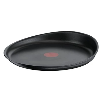 Bild av Tefal Ingenio Crepe stekpanna 27 cm, induktion, non stick beläggning, aluminiumgjutjärn, stapelbar, diskmaskinssäker, Eco Resist L8581004, svart,