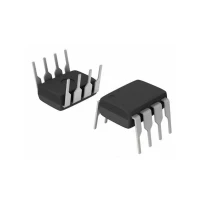 Bild av Microchip Technology MCP3301 CI/P Dataloggning IC Setup Analog till Digital omvandlare (ADC) Extern PDIP 8