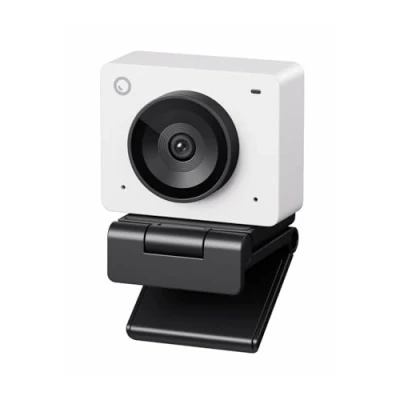 Bild av OBSBOT Meet SE 1080P@100 FPS Webcam voor PC met 1/2,8&quot; Sensor, AI Framing en Autofocus, Beauty Mode, Lichtgewicht, Gebarenbediening, DOL HDR, Streaming, Vergaderingen, Gaming (Cloud White)