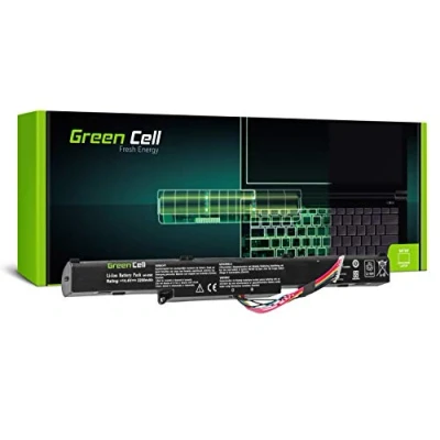 Bild av Green Cell Batteri för bärbar dator (likvärdigt med: ASUS A41 X550E) litiumjon 4 cells 2200 mAh svart F550 F750 K550 K750 R510 R750 X550 X750