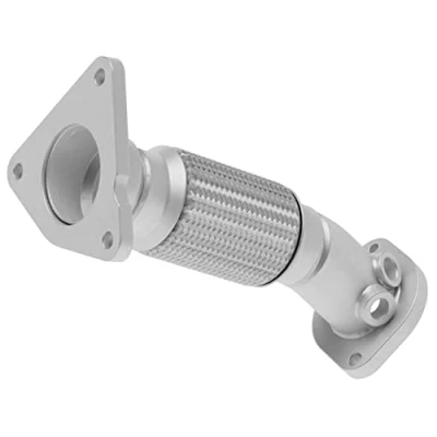 Bild av HELLA 8LA 366 001 121 Tuyau d&#039;échappement avant avec pièces d&#039;assemblage RENAULT: SCENIC 2, MEGANE 2