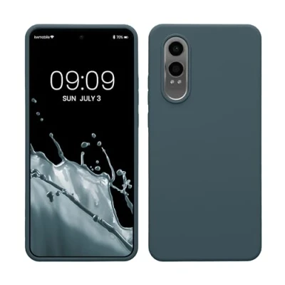 Bild av kwmobile Telefonfodral kompatibelt med OnePlus Nord CE 4 Lite 5G fodral mjukt för smartphone baksidesskal i skiffer