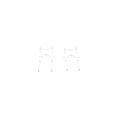 Bild av BOSCH 1 987 474 208 Kit d&#039;accessoires, plaquette de frein à disque MAZDA: FAMILIA 4, Demio Break, 323 C IV 3/5 portes