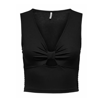 Bild av ONLY Damer Onljany S/L Twist Top JRS, svart, L