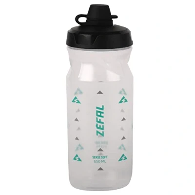 Bild av Zefal Sense Soft 65 No Mud Vattenflaska, genomskinlig, 650 ml