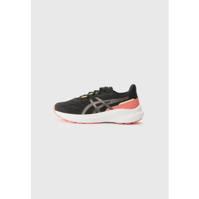 Bild av Asics Väglöparskor för barn, Storlek: 39, Black/rubble red Textil/syntet