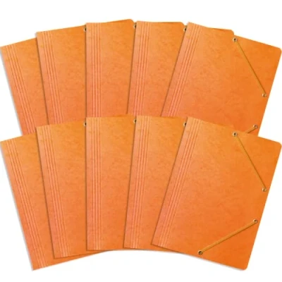 Bild av Islagmapp med gummi A4 Bantex, A4, förpackning 10 orange