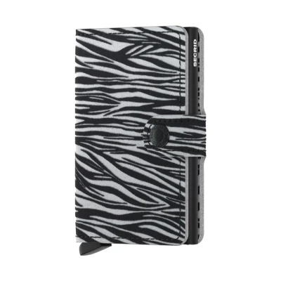 Bild av Secrid Miniwallet Zebra Light Grey Gratis gravyr
