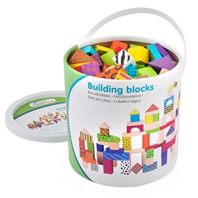 Bild av Building Blocks in a Drum Fantasy 100 pcs.