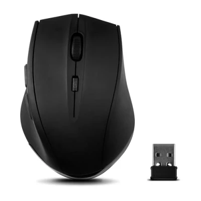 Bild av Speedlink CALADO Silent Mouse trådlös, tyst mus för kontor/hemmakontor och gaming, tysta knappar, svart