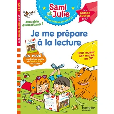Bild av Sami et Julie Je me prépare à la lecture de Grande Section au CP Cahier vacances 2024