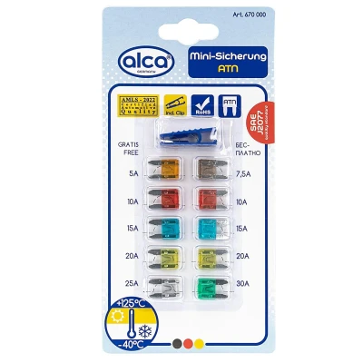 Bild av ALCA Fuse ATN 670000 Jeu de fusibles