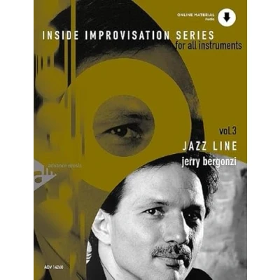 Bild av Inside improvisation 3 jazz line tous instruments +cd: Band 3. Melodie Instrumente. Lehrbuch.