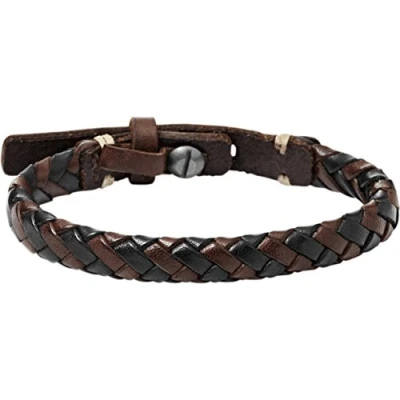 Bild av Fossil Brass Armband, Storlek: One Size, Dunkelbraun