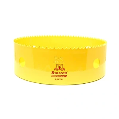 Bild av Starrett HSS hålsåg i bi metall FCH0514 snabbskuren extra kobolt för rostfritt mjukt ark trä plast olika material 133 mm